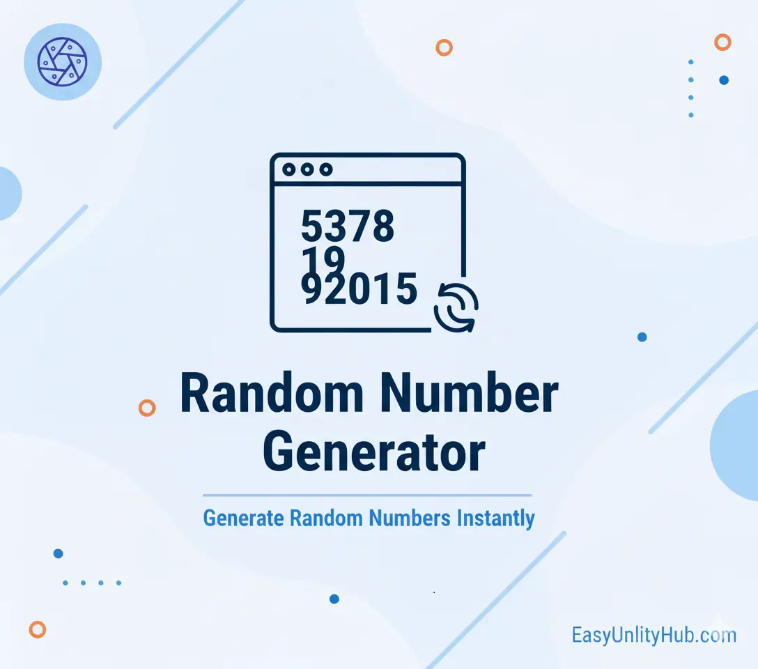 Random Number Generator: Free Smart Number Tool (2026)