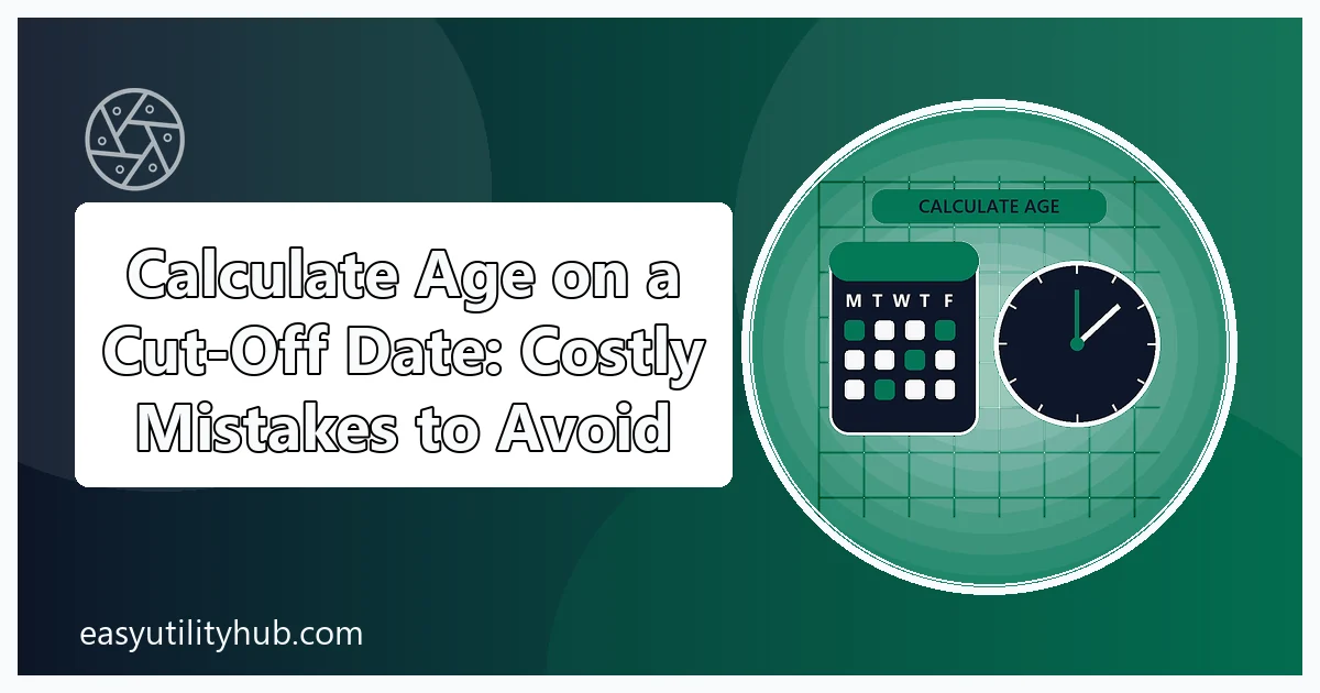 calculate age on a cut-off date