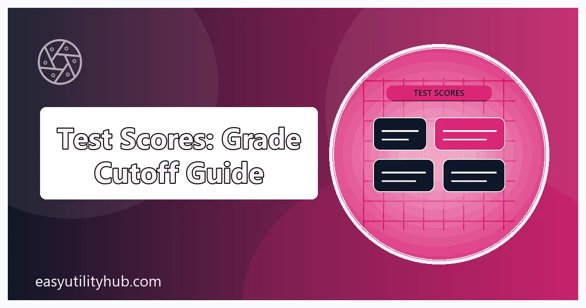 test scores