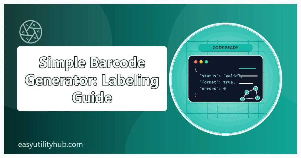 simple barcode generator