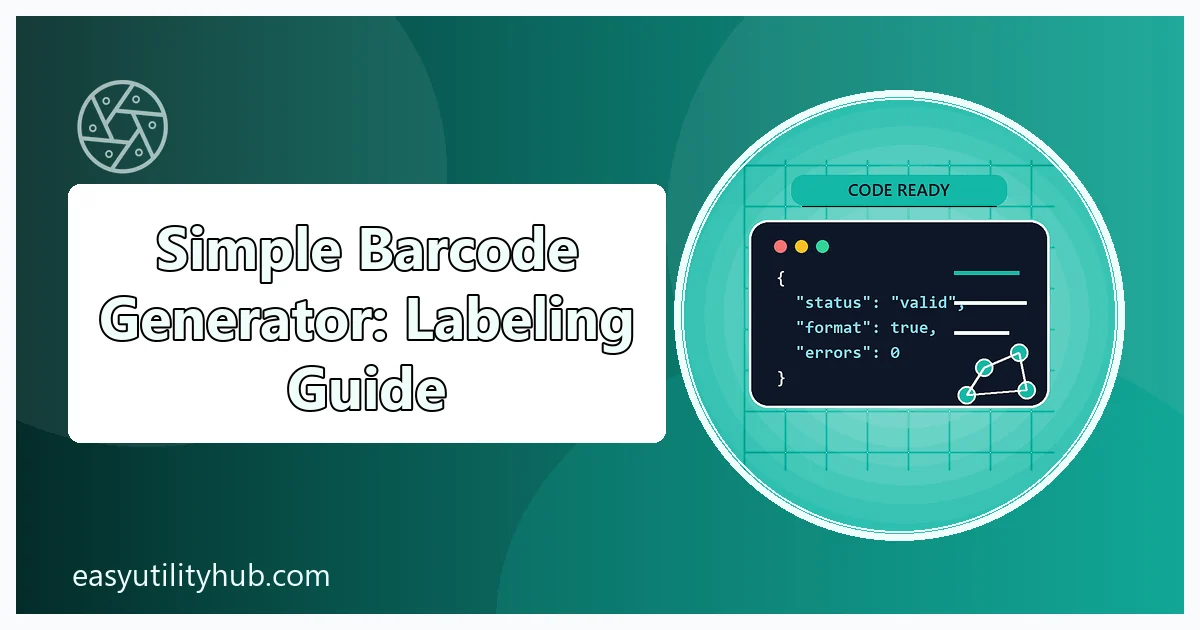 simple barcode generator