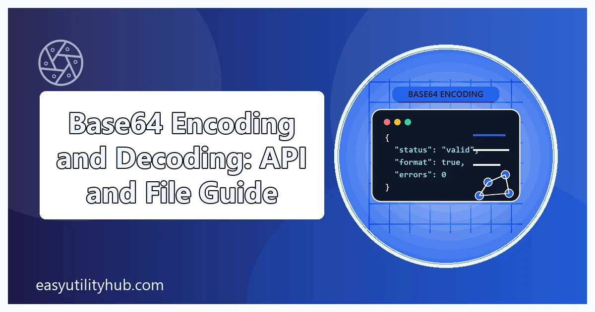 Base64 encoding and decoding
