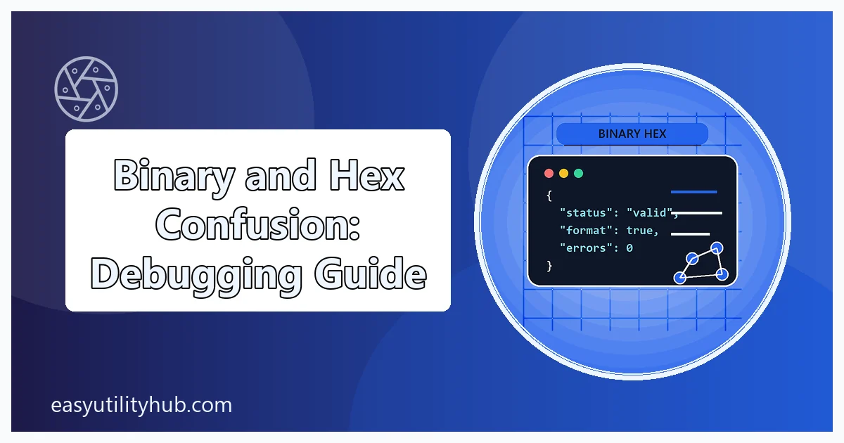 binary and hex confusion