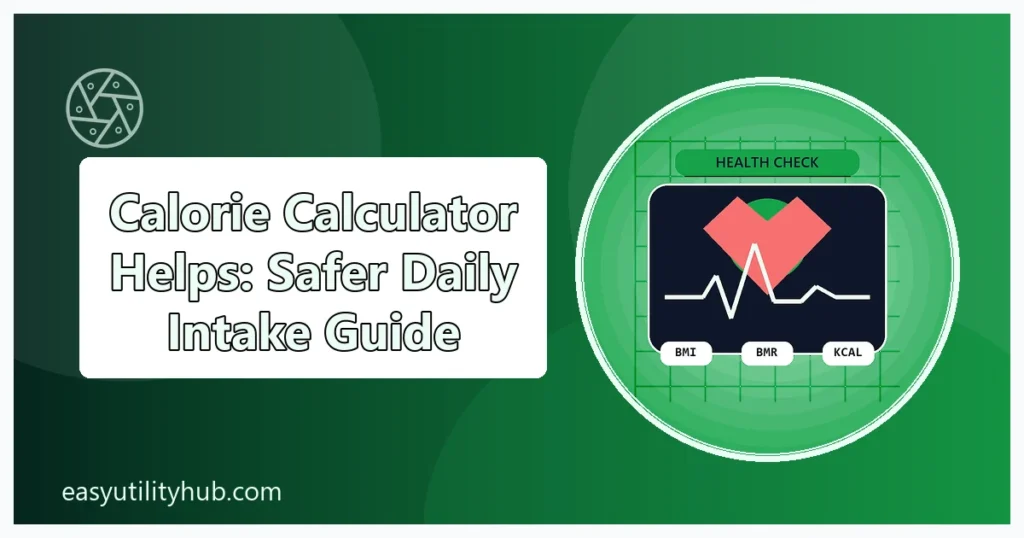 calorie calculator helps