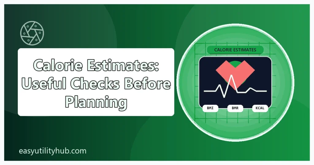 calorie estimates