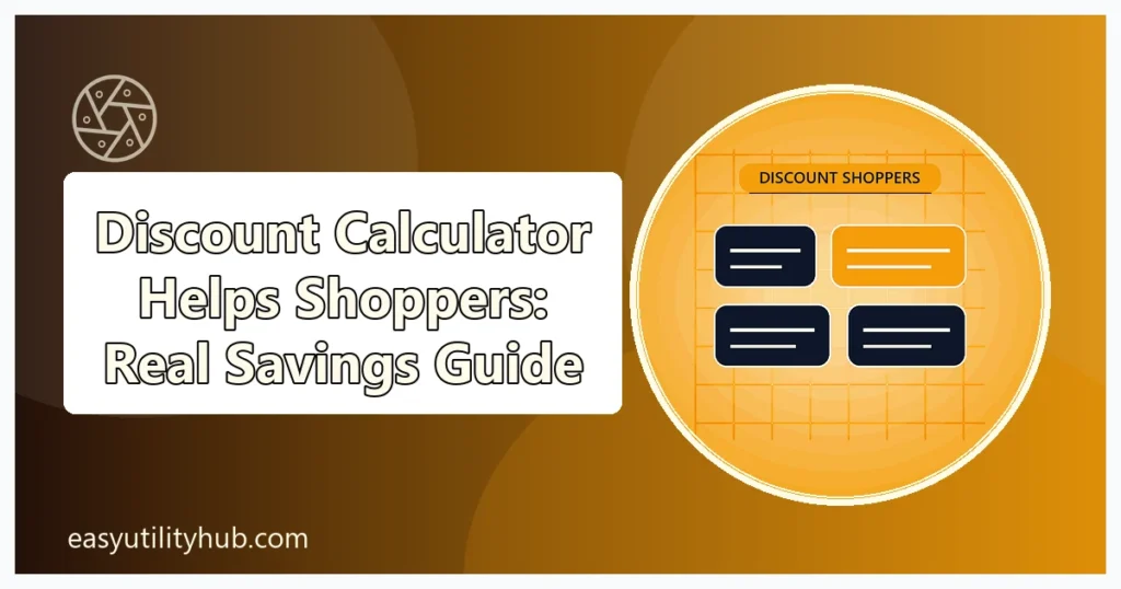 discount calculator helps shoppers