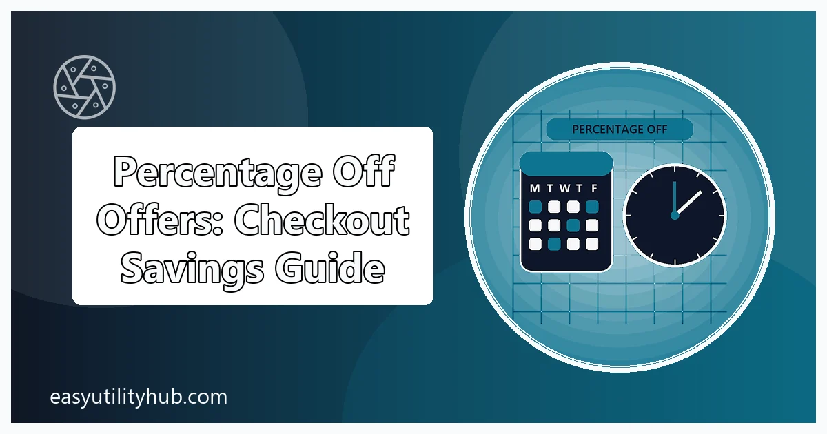 percentage off offers