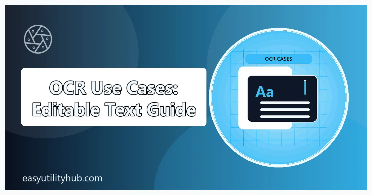 OCR use cases