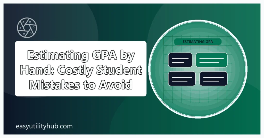 estimating GPA by hand