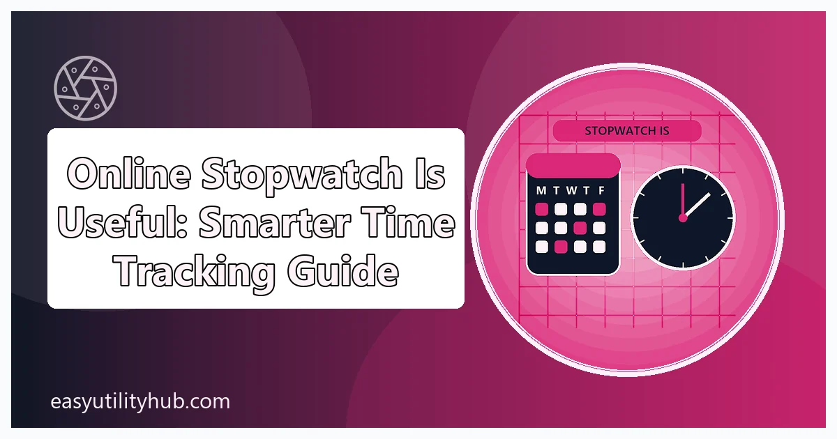 online stopwatch is useful