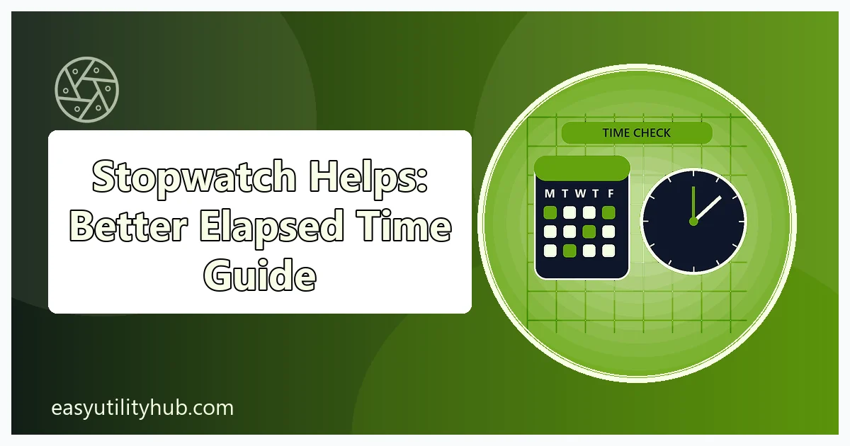 stopwatch helps