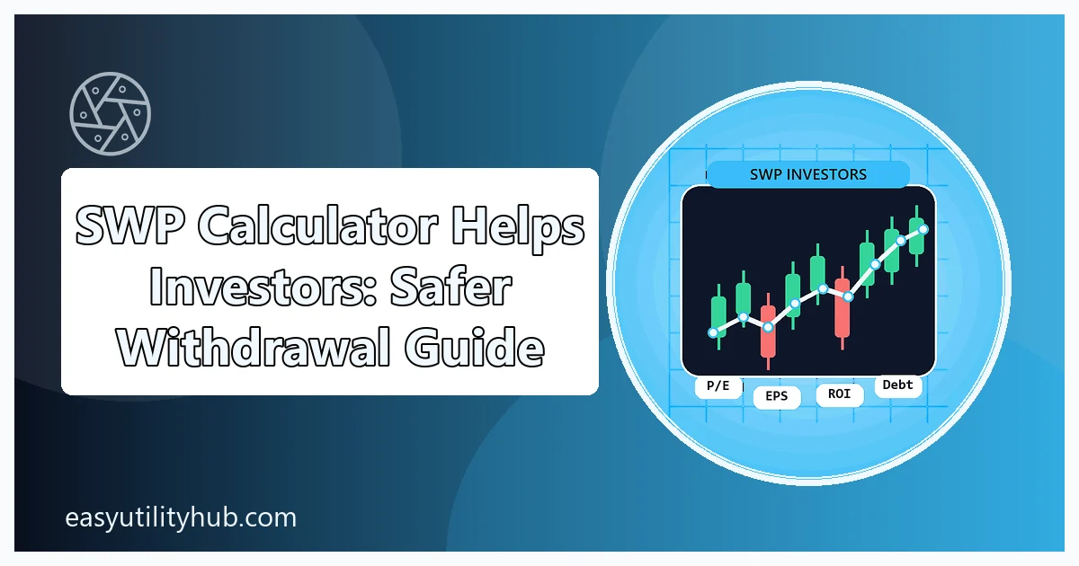 SWP calculator helps investors