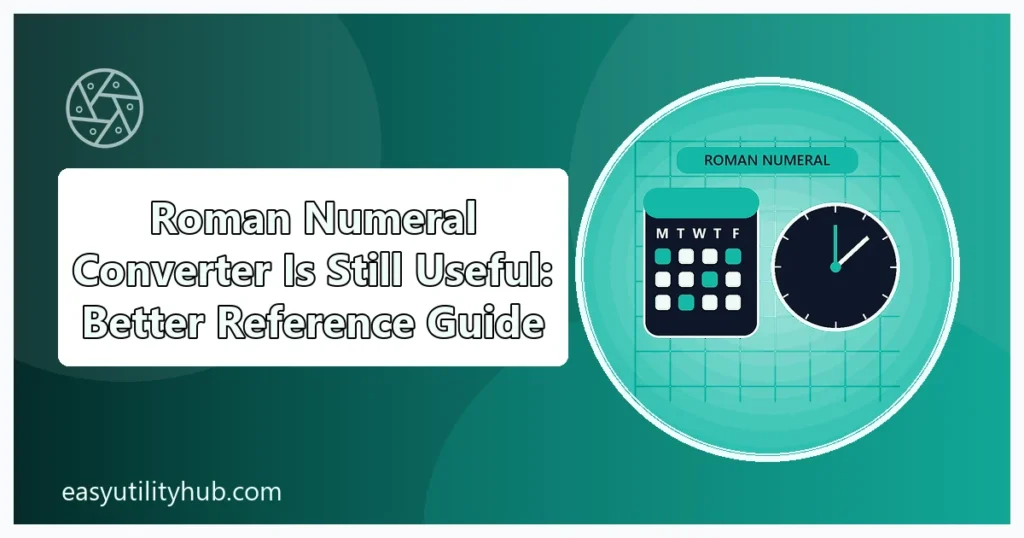 roman numeral converter is still useful