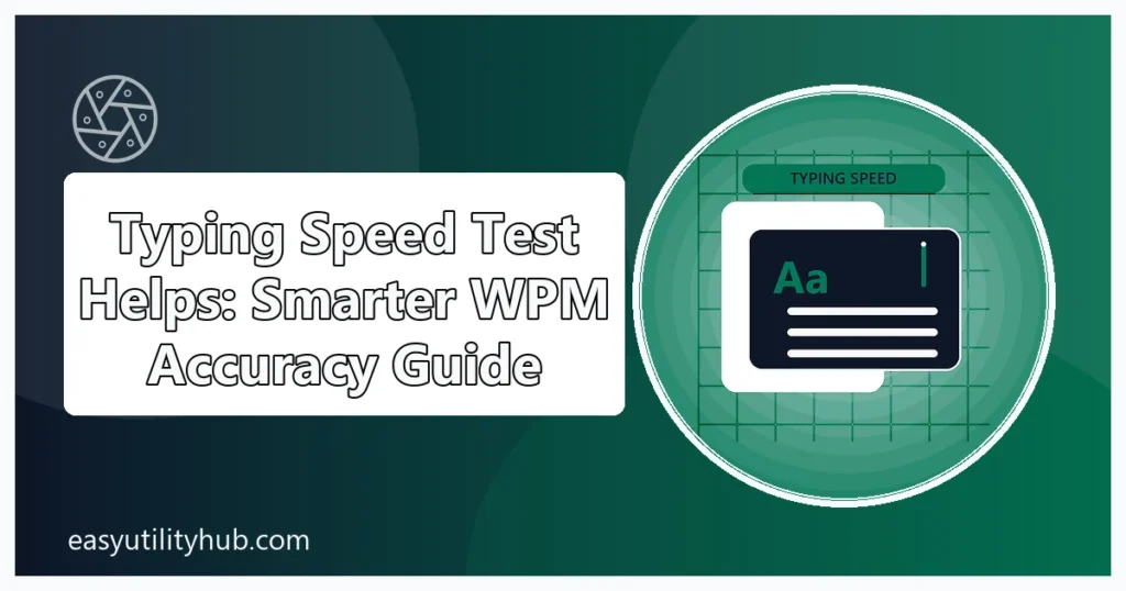 typing speed test helps