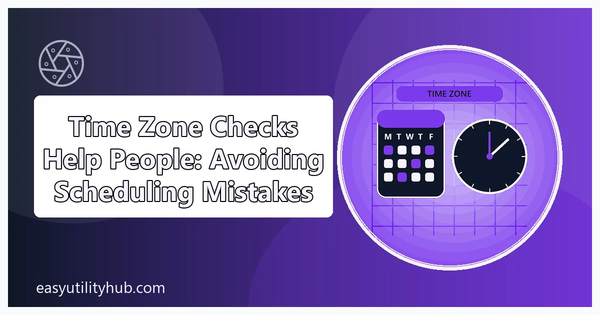 time zone checks help people