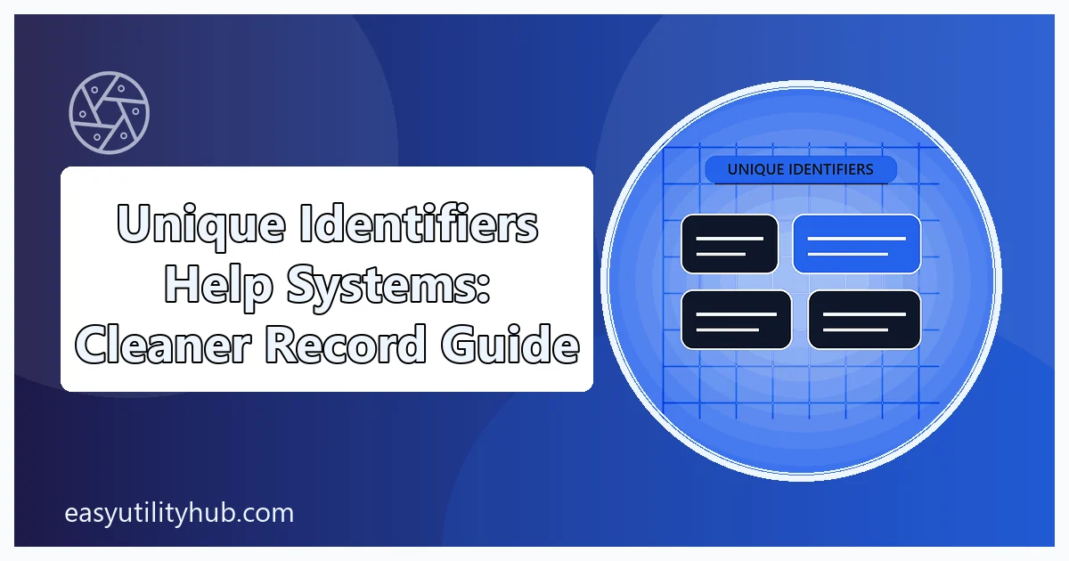 unique identifiers help systems