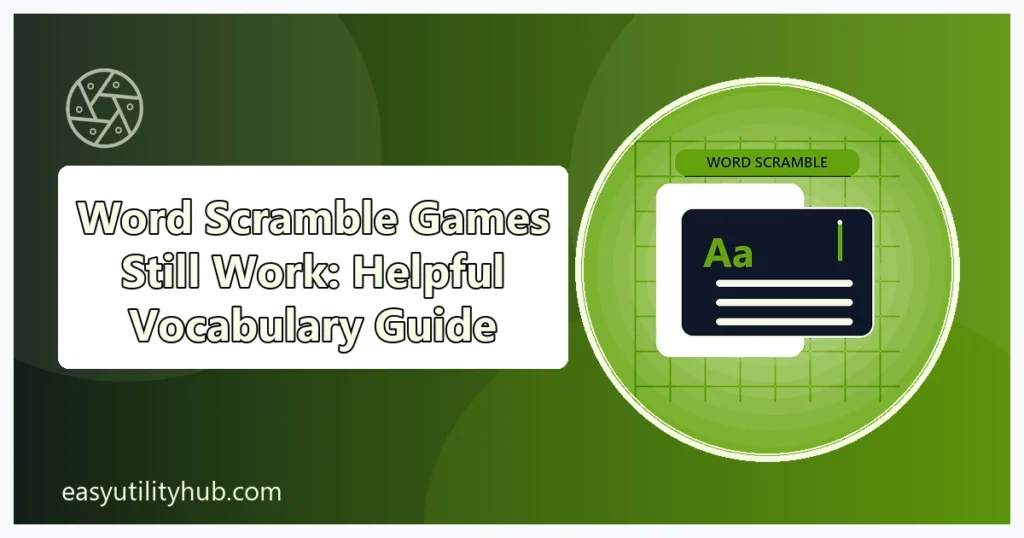 word scramble games still work