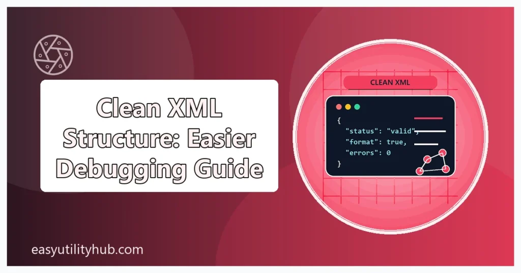 clean XML structure
