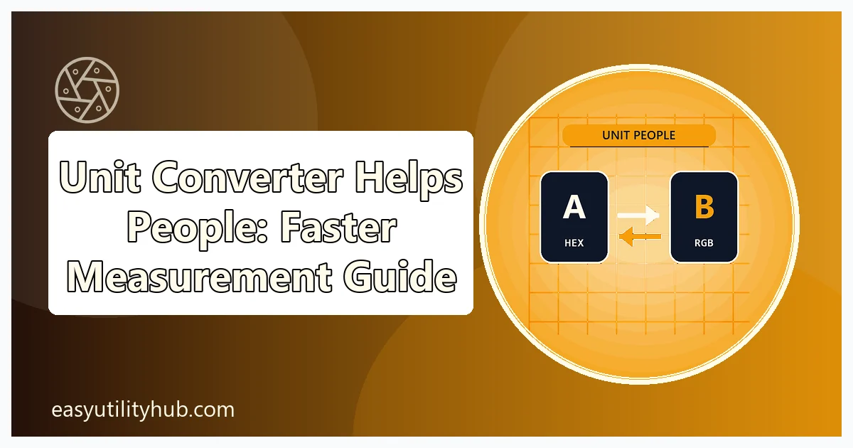 unit converter helps people