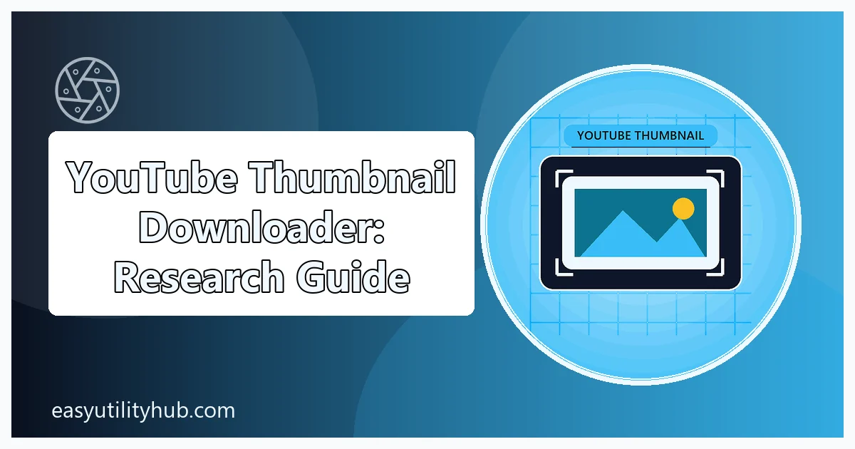 YouTube Thumbnail Downloader