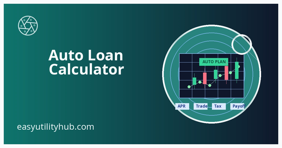 auto loan calculator car payment estimate
