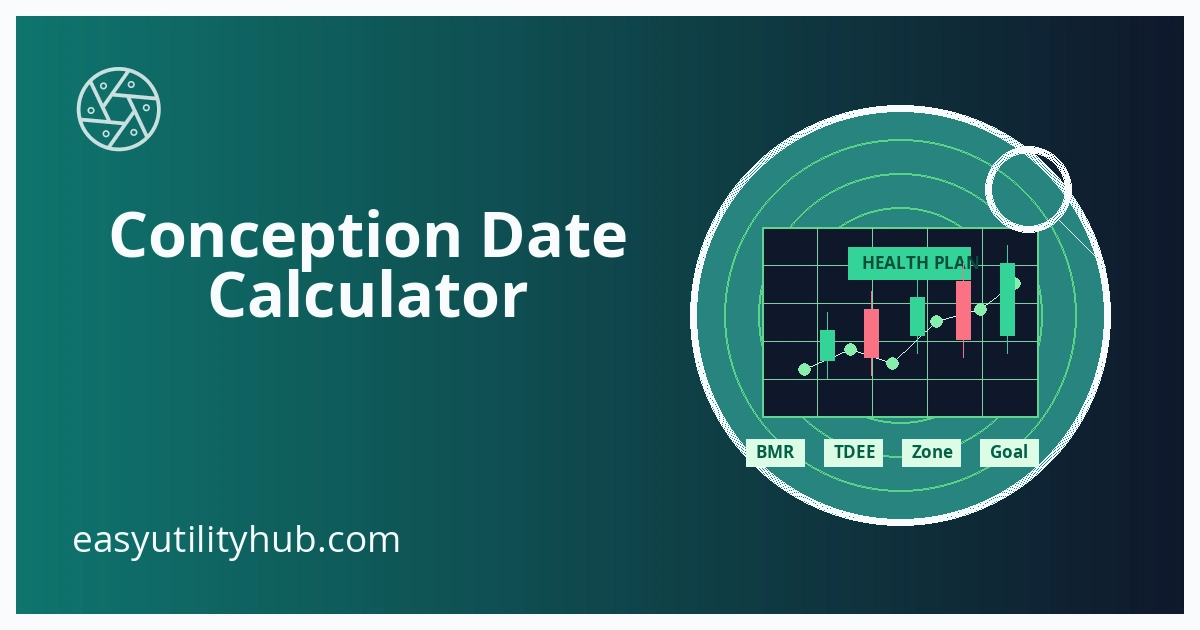 conception date calculator result preview