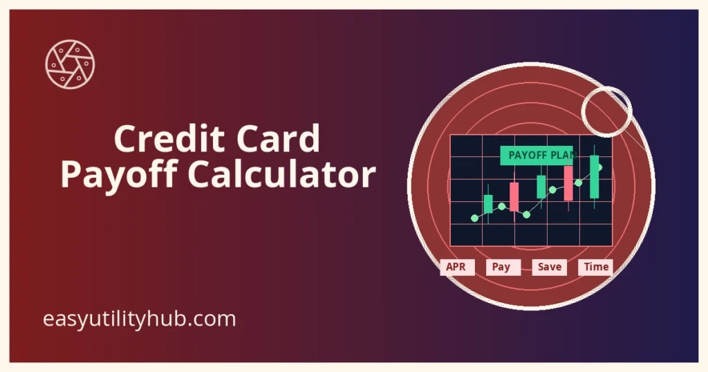 credit card payoff calculator debt schedule