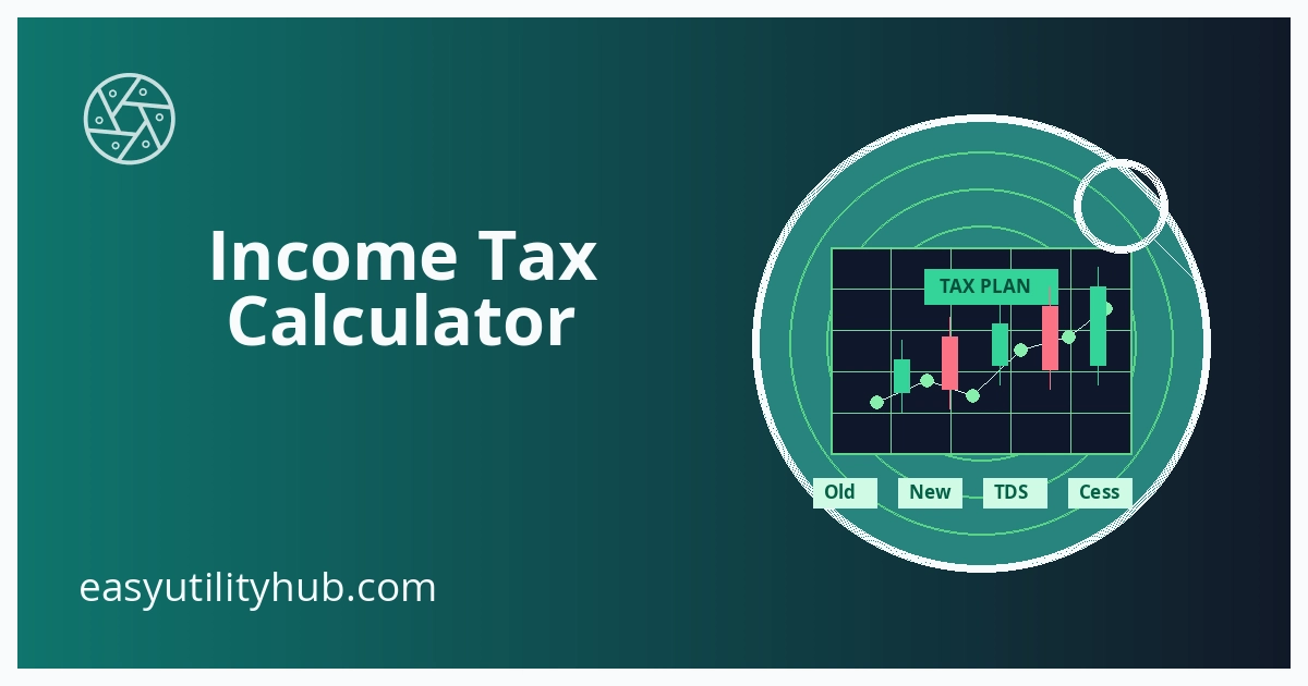 income tax calculator old vs new regime
