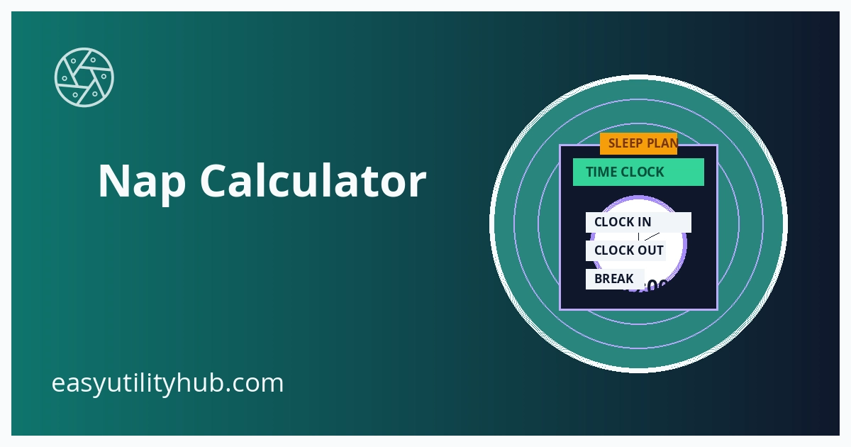 nap calculator result preview