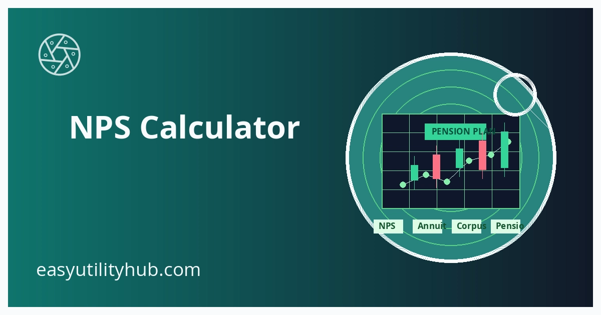 nps calculator retirement corpus estimate