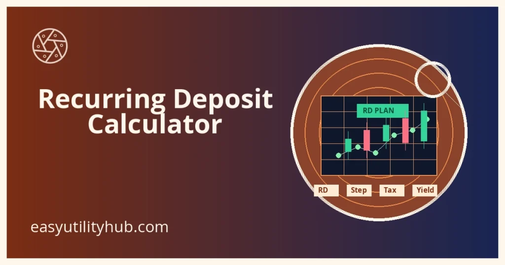 recurring deposit calculator maturity growth