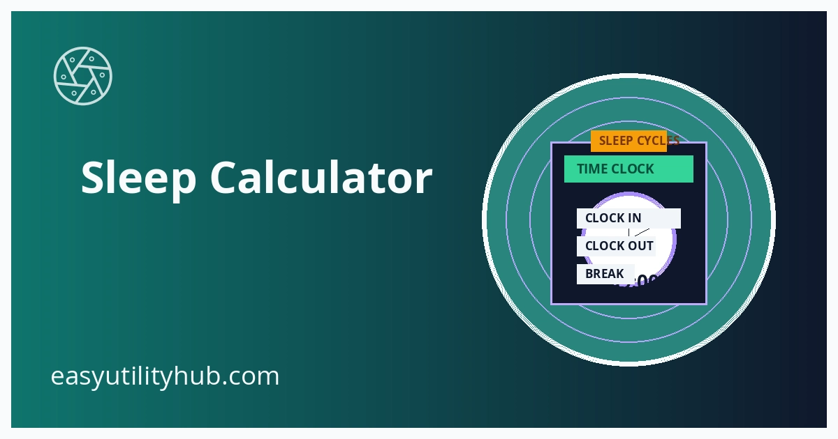sleep calculator result preview