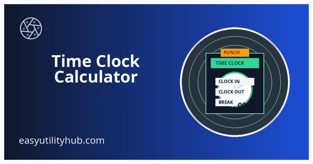 time clock calculator punch time planner