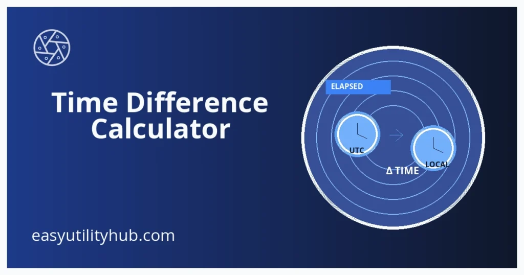 time difference calculator elapsed time tool